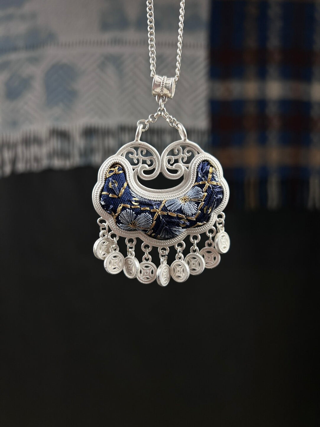 Peace & Prosperity Locket Necklace,Lumivault.