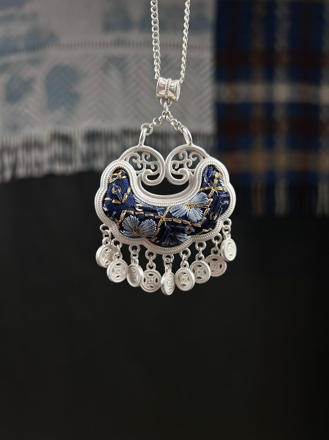 Peace & Prosperity Locket Necklace,Lumivault.