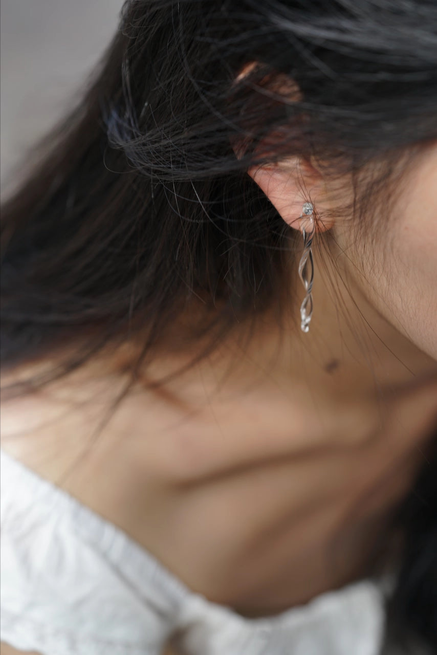 Wave Glass Earrings,Lumivault.