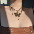 Mechanical Butterfly Necklace,Lumivault.