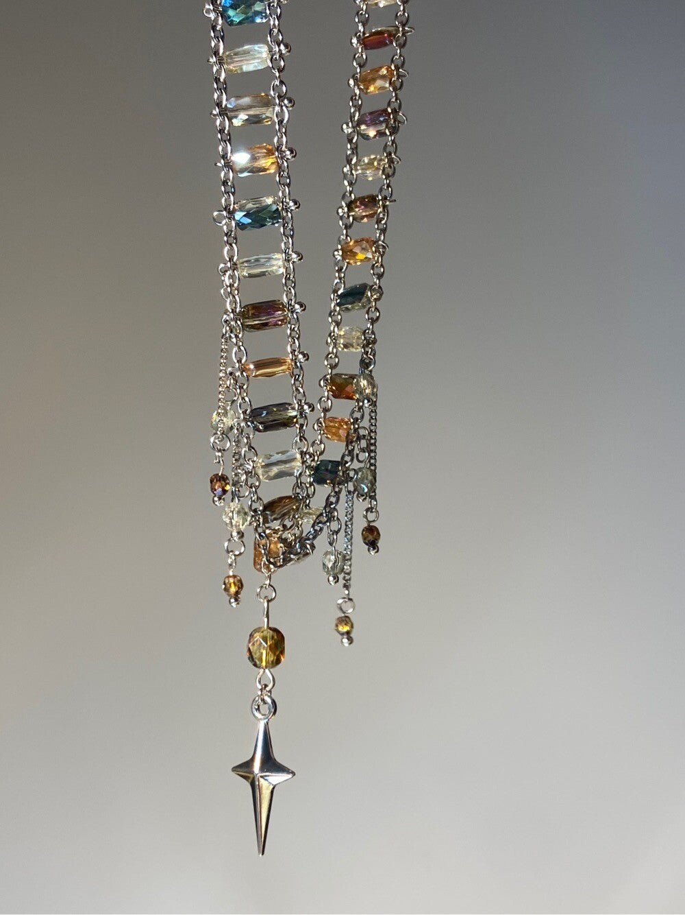 Star Tassel Choker,Lumivault.