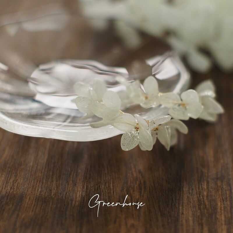Hydrangea Earrings,Lumivault.