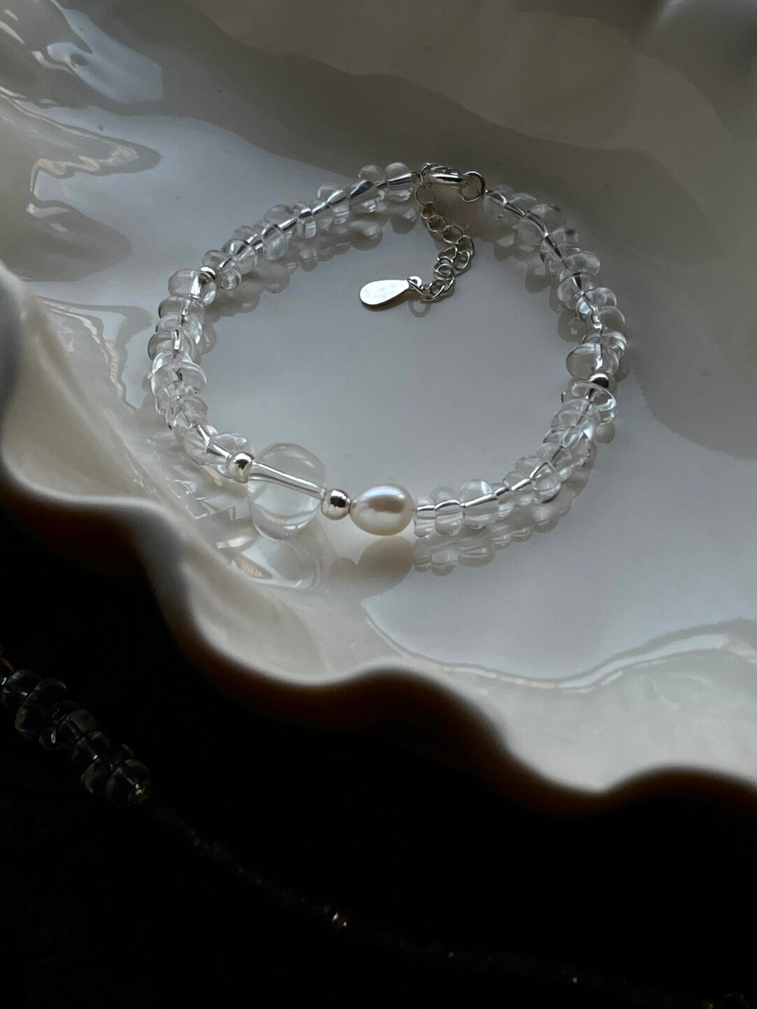 Cold Moon Crystal Bracelet,Lumivault.