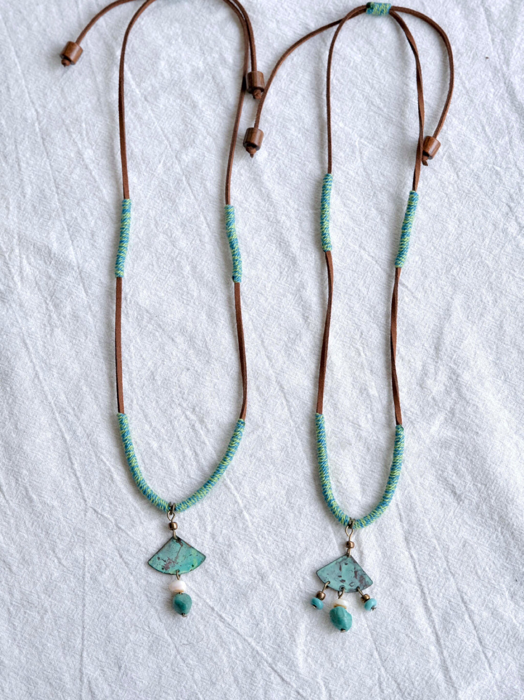 Handmade Summer Creek Necklace,Lumivault.