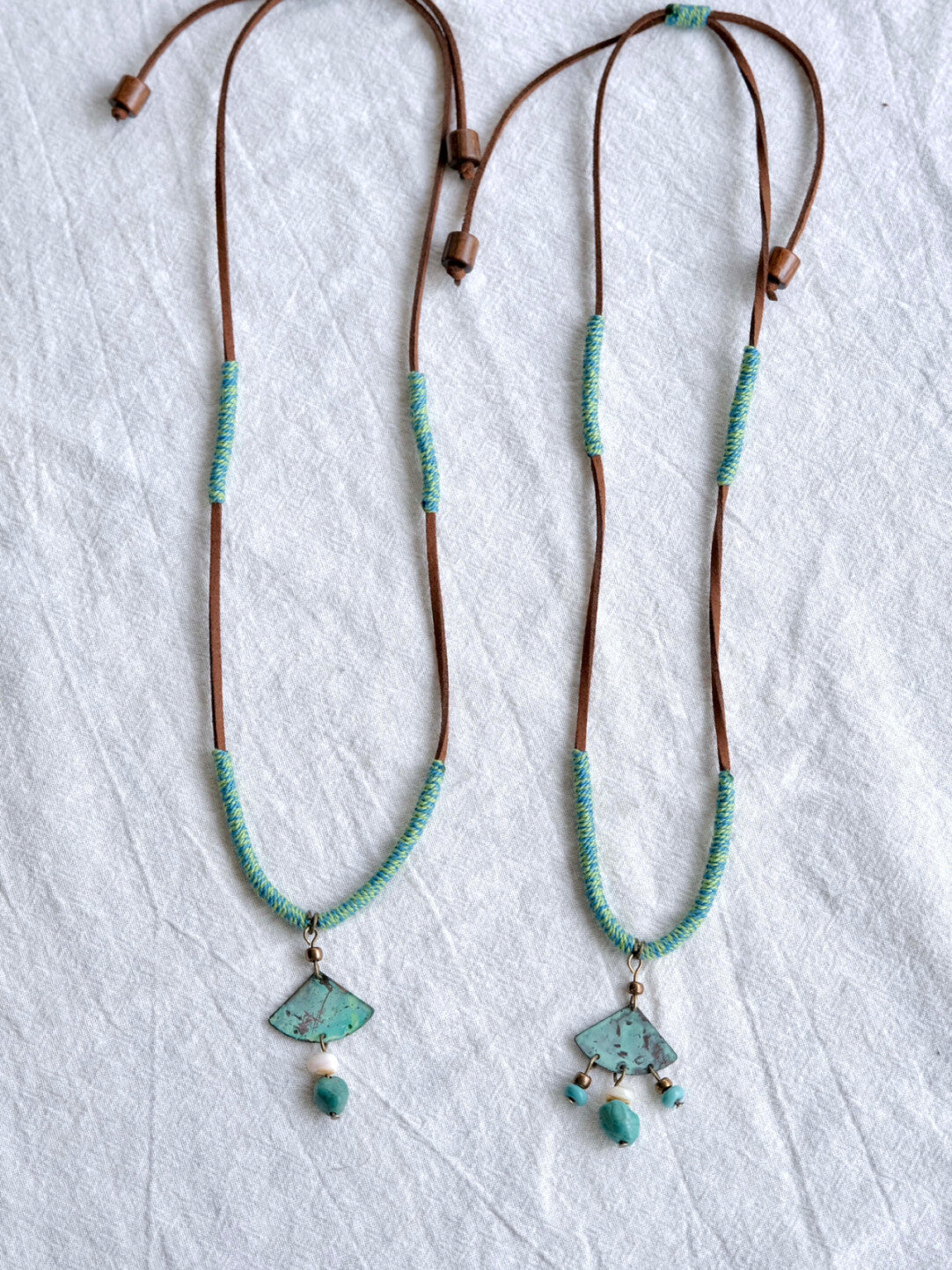Handmade Summer Creek Necklace,Lumivault.
