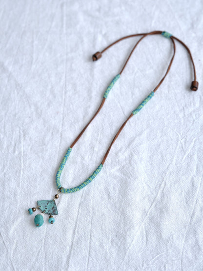 Handmade Summer Creek Necklace