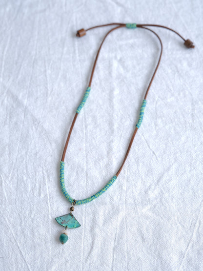 Handmade Summer Creek Necklace