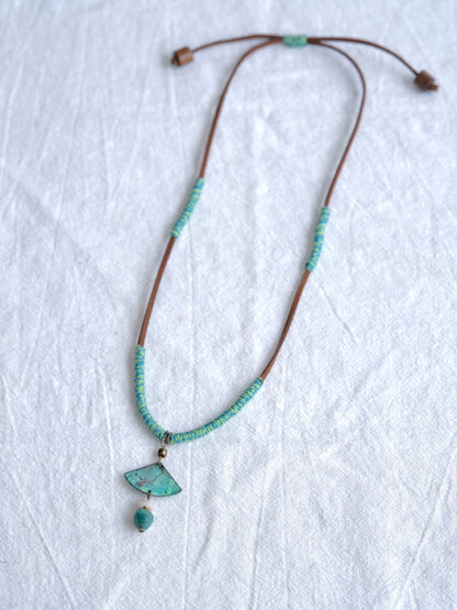 Handmade Summer Creek Necklace