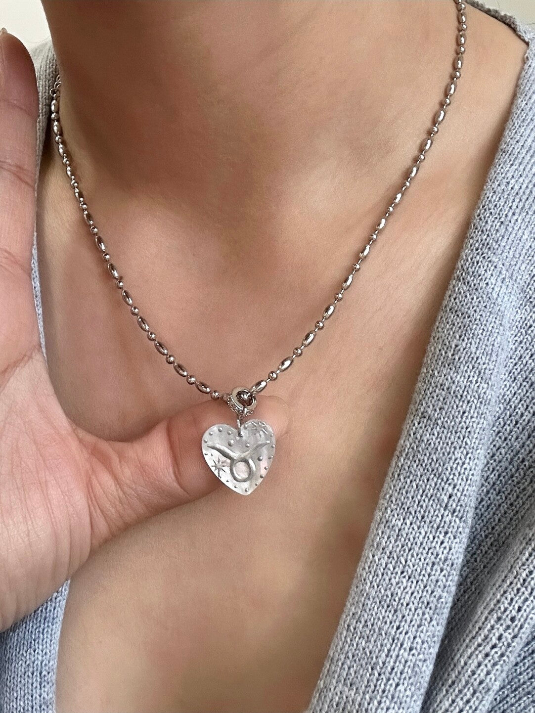 Twelve Constellation Secret Words Necklace,Lumivault.