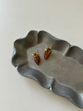 Heart Floral Beaded Earrings - Lumivault