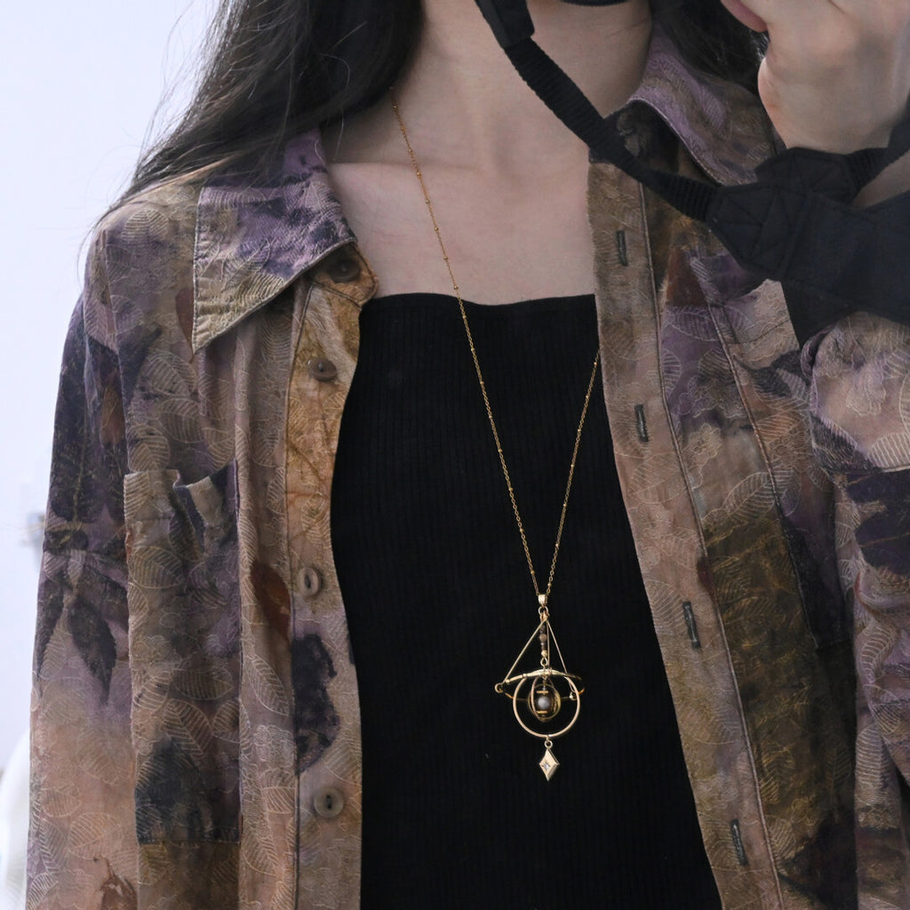 Vintage Planet Movement Necklace,Lumivault.