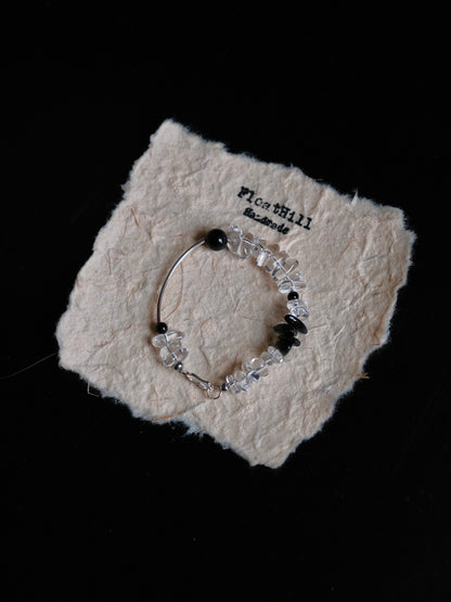 Half Moon Crystal Bracelet