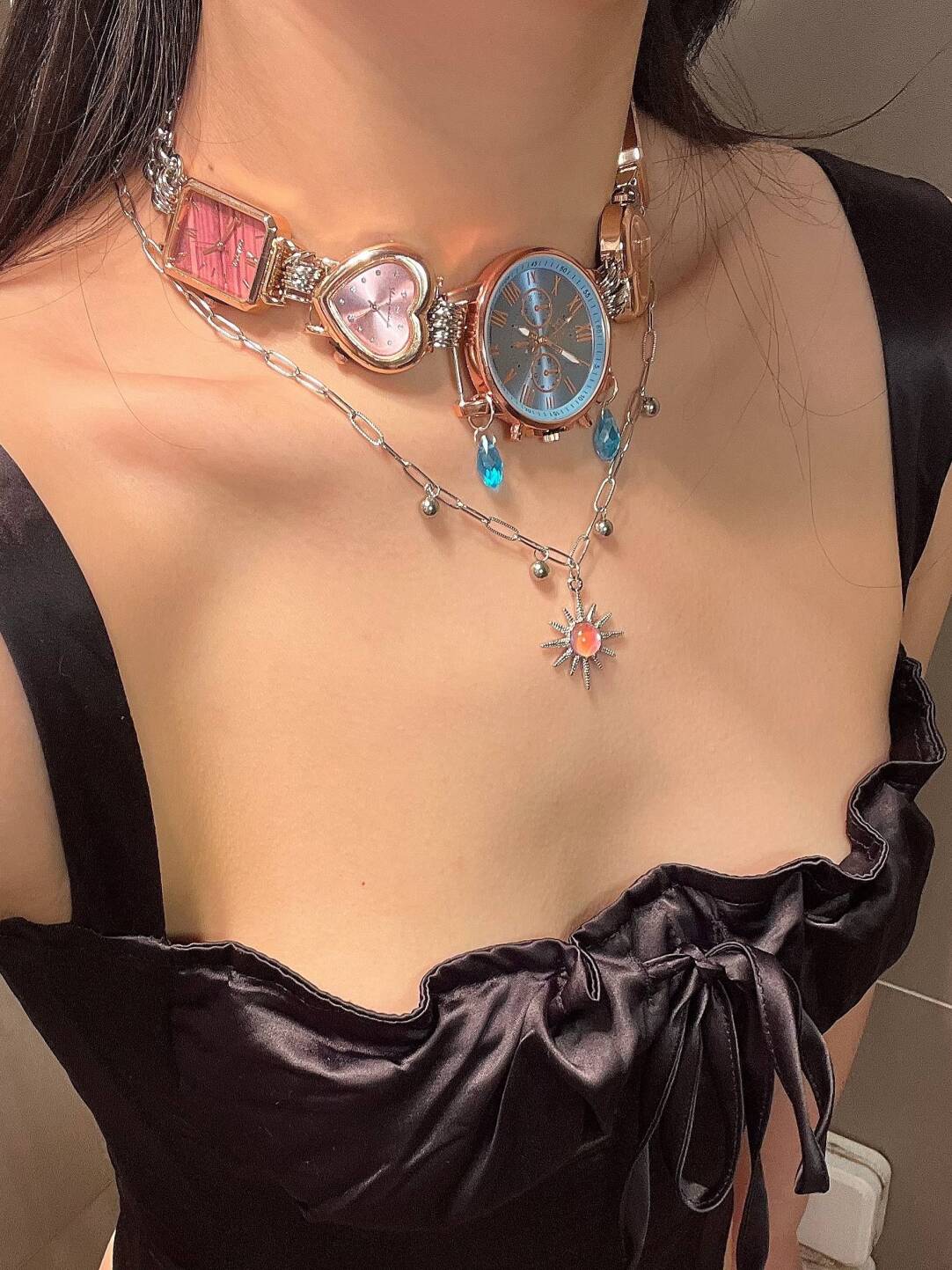 Handmade Watch Remake Choker,Lumivault.