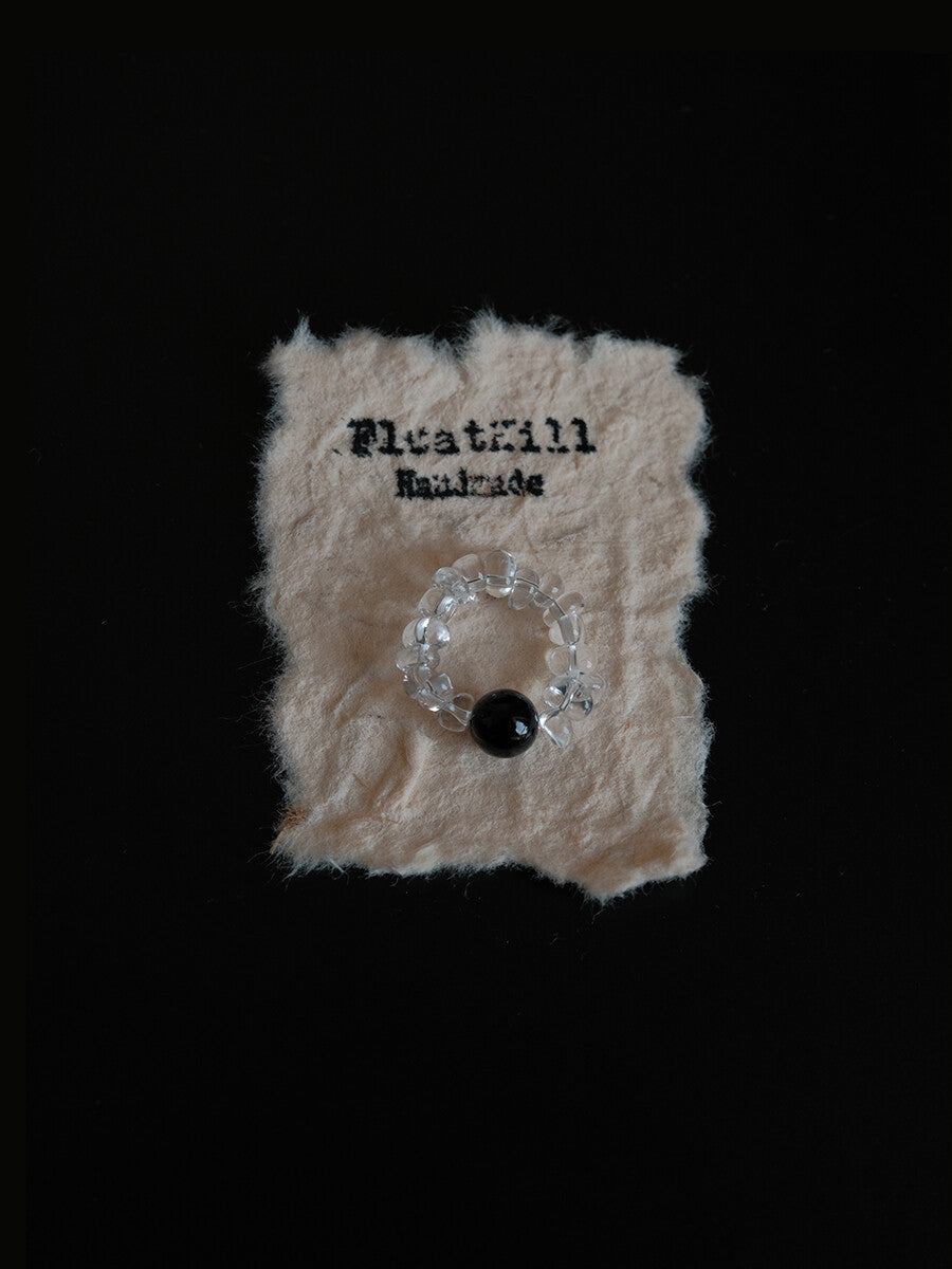 Half Moon Elastic Ring