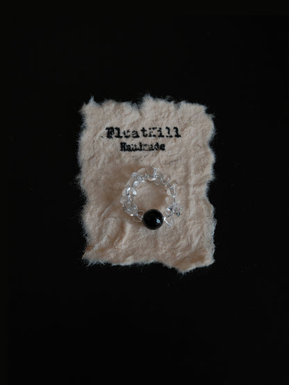 Half Moon Elastic Ring