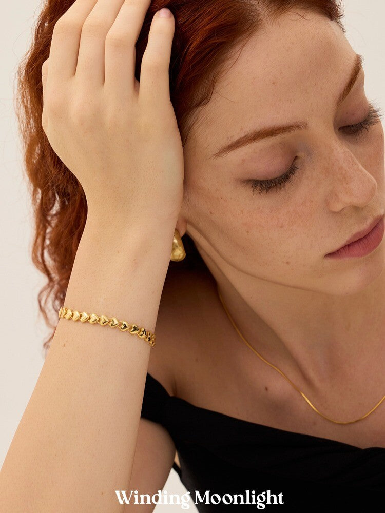 Amelie Retro Love Bracelet,Lumivault.