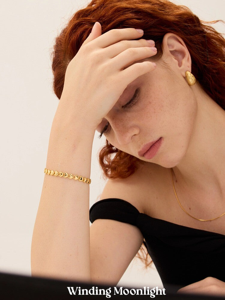 Amelie Retro Love Bracelet,Lumivault.