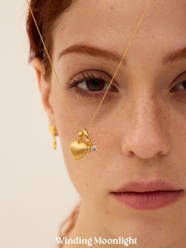 Love Zircon Necklace