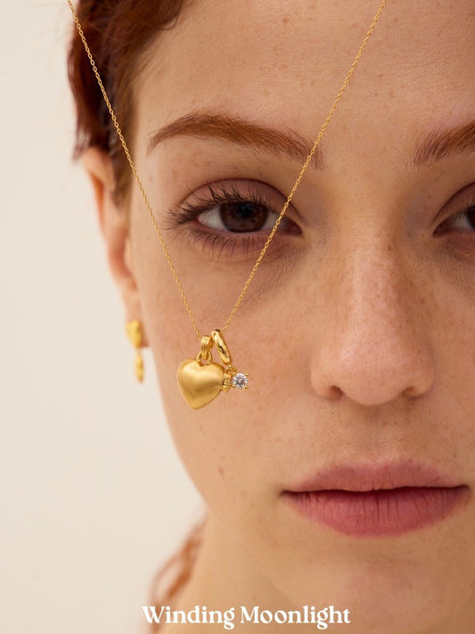 Love Zircon Necklace