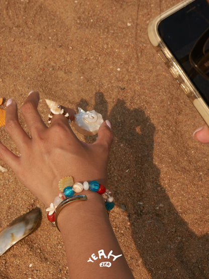 Ocean Beaded Bracelet