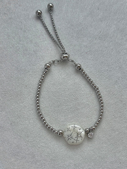 Handmade Pearl Star Bracelet