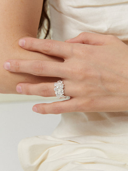 Flower Cluster Ring