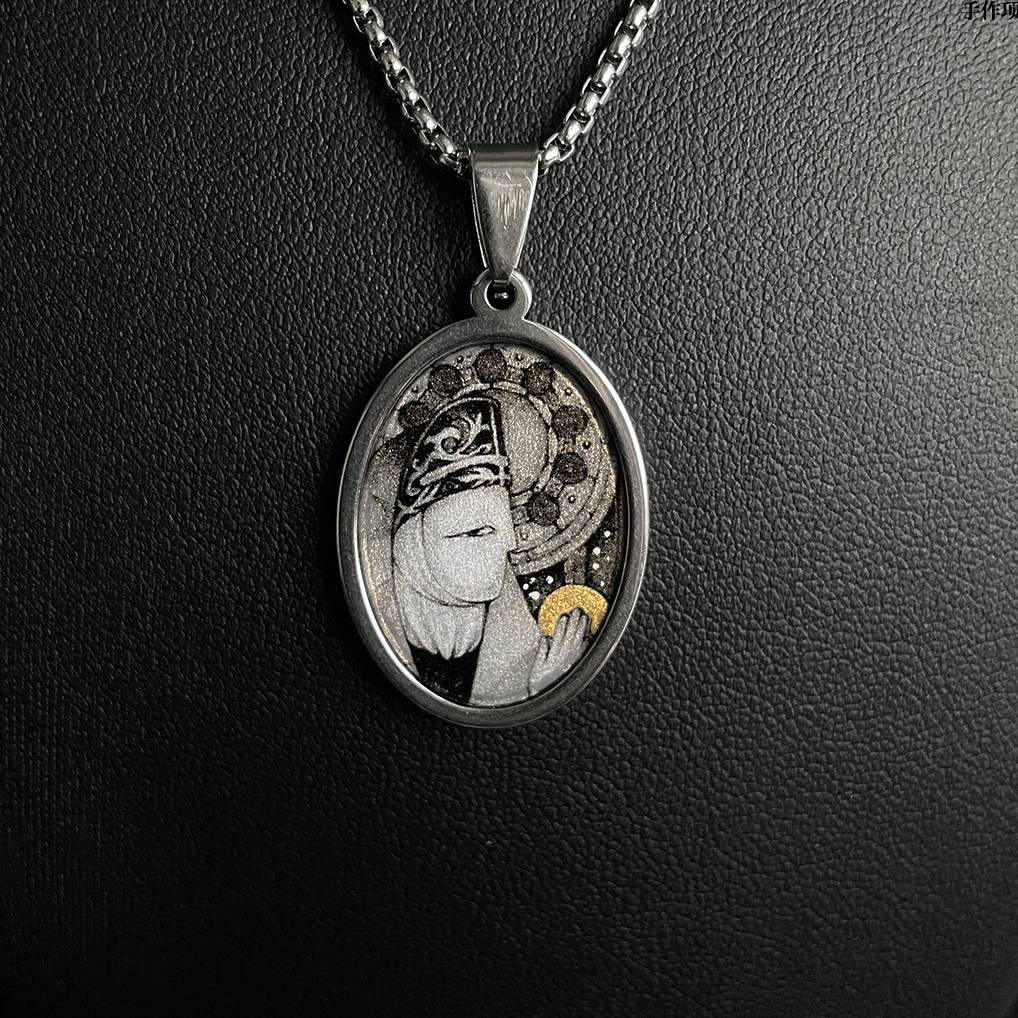 Handmade Painting Elements Necklace,Game of Thrones 2,Lumivault.