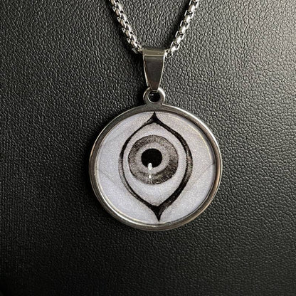 Handmade Painting Elements Round Necklace