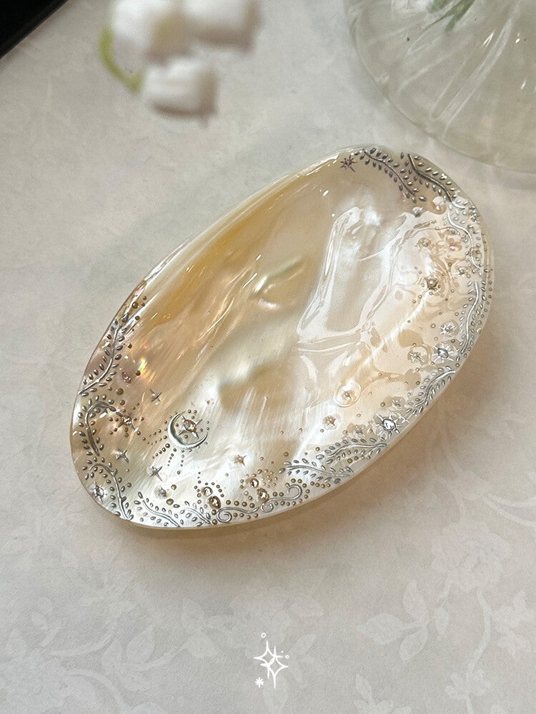 Star Pattern Shell Tray,Lumivault.