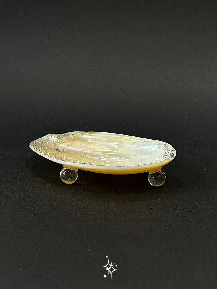 Star Pattern Shell Tray
