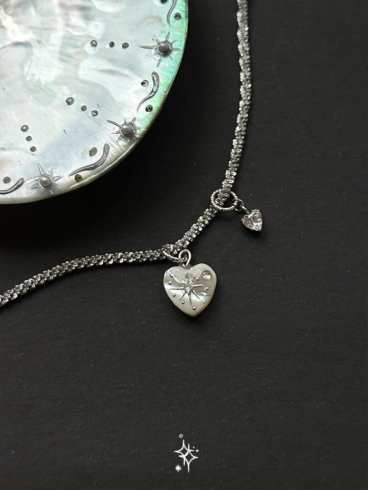 Star Shining Necklace,SL02 Bracelet (17 + 5cm ),Lumivault.