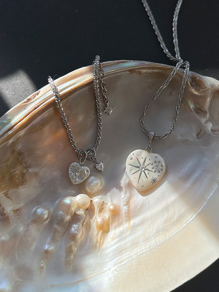 Star Shining Necklace,NE04-Z3 Bracelet + Necklace,Lumivault.