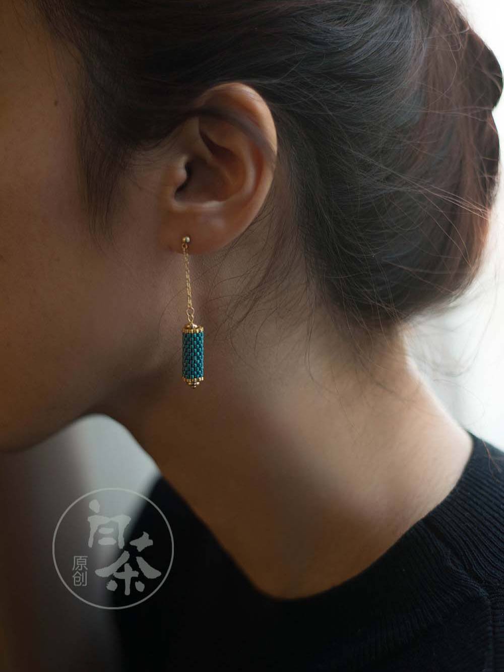 Stardust Geometric Earrings,Lumivault.
