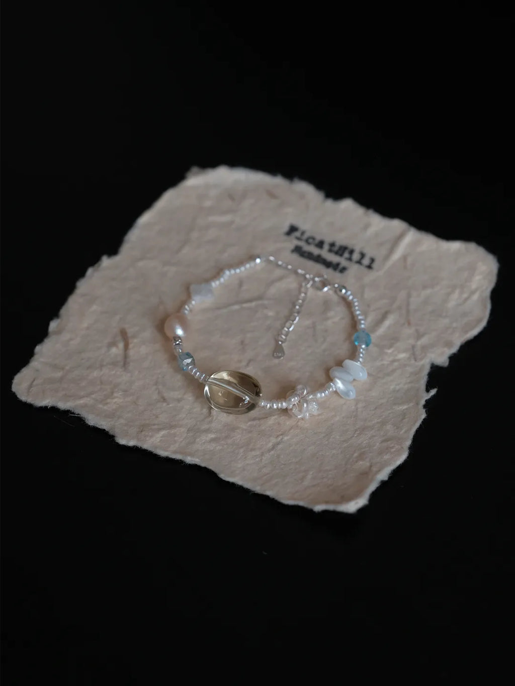 Sweet Dreams" Topaz, Citrine & Freshwater Pearl Bracelet FH1205TM