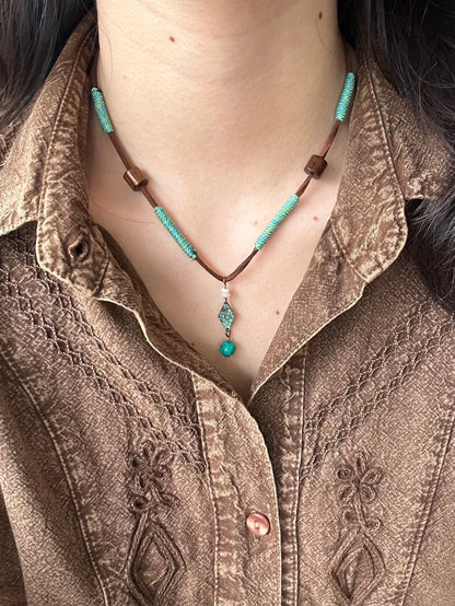 Ethnic Patina Necklace