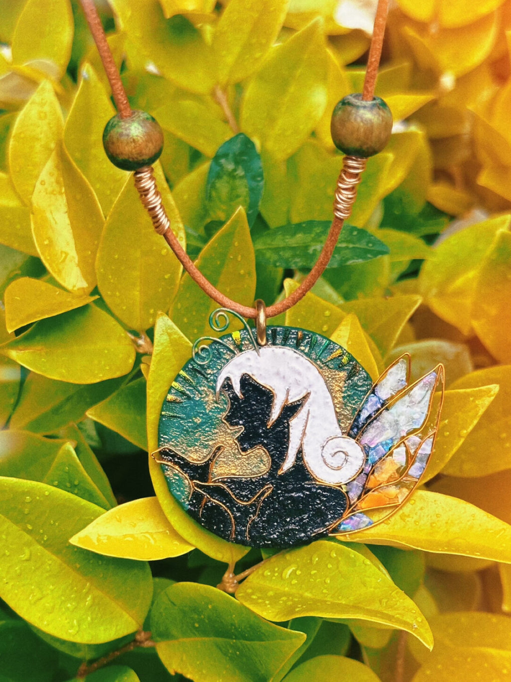 Aria Lacquer Necklace,Lumivault.