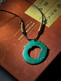 Gragon Lacquer Pendant Necklace,Lumivault.