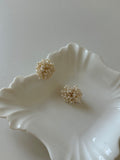 Freshwater Pearl Cluster Earrings,Lumivault.