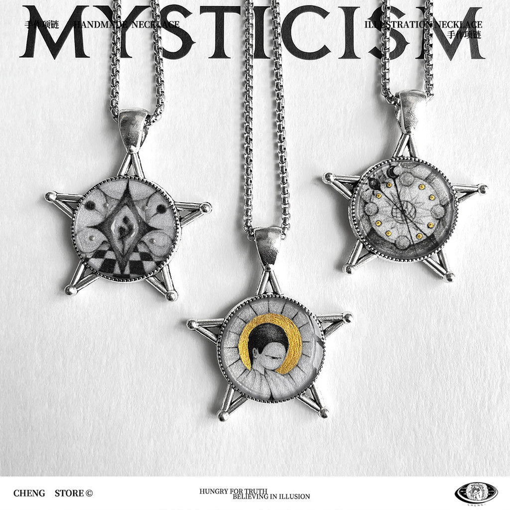 Handmade Golden Age Necklace,Lumivault.