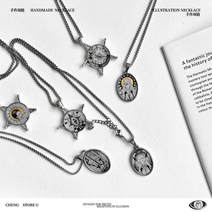 Handmade Golden Age Necklace