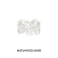 Flower Cluster Ring,#10 (perimeter: 50.5mm),Lumivault.