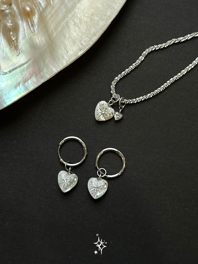 Star Shining Necklace,NE04-Z3 Bracelet + Earrings,Lumivault.