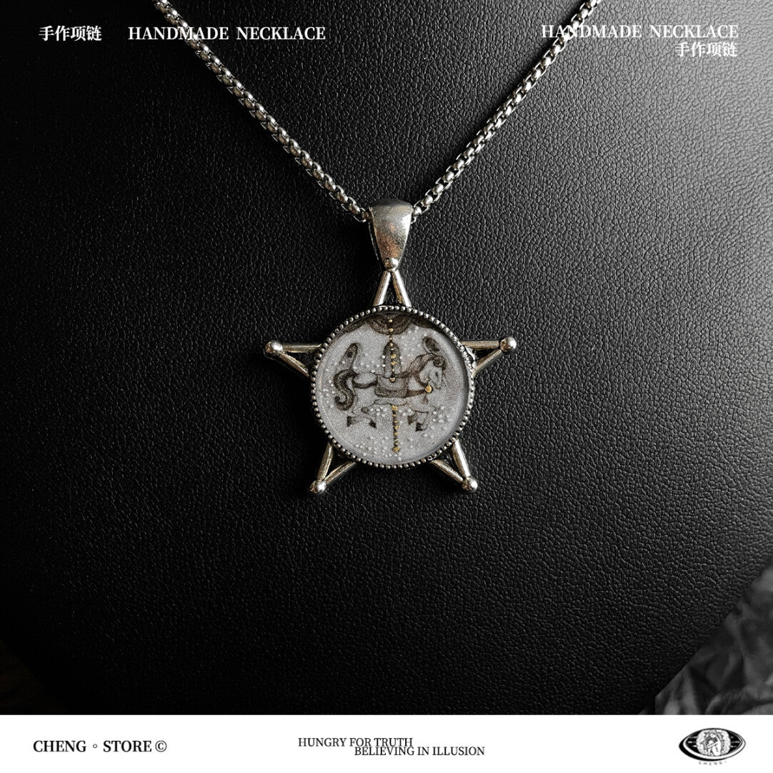 Handmade Golden Age Necklace