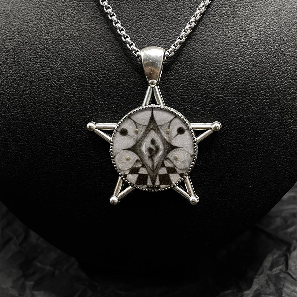 Handmade Golden Age Necklace,Genesis,Lumivault.