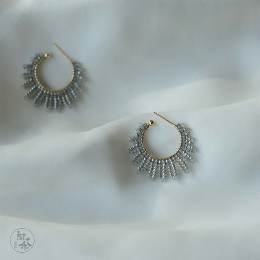 Moon Light Stud Earrings