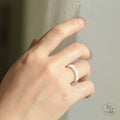 Handmade Simple Beaded Ring,12 #ring inner diameter 53mm,Lumivault.