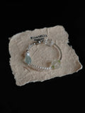 Iced Lemon & Sea Salt" Natural Quartz & Citrine Bracelet FH1202B
