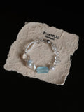 Song of the Arctic" Aquamarine, Baroque Pearl & Crystal Bracelet FH1203JDZG