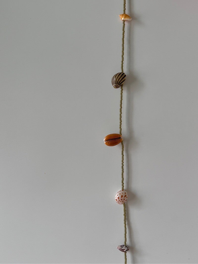 Handmade Vacation Conch Beaded Necklace,Lumivault.