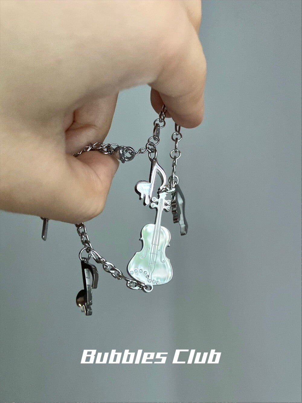 Winter Quartet Violin Cello Bracelet,Lumivault.